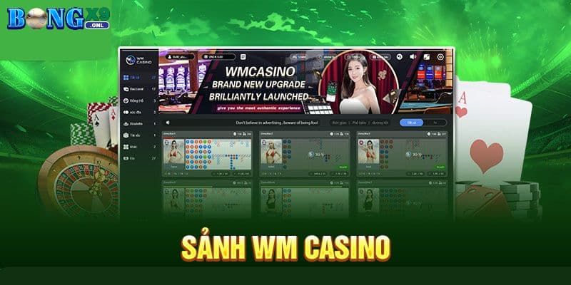 WM Casino - Nhà cung cấp cá cược online hàng đầu tại Bongx9 3 Danh mục trò chơi hot tại WM Casino ở Bongx9